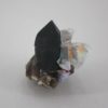 FLUORITE on SMOKY QUARTZ